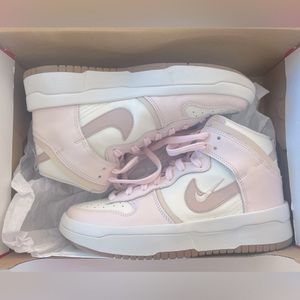 Nike Dunk High Up Rebel Pink Oxford